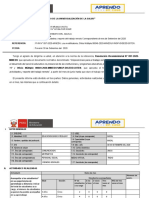 INFORME - INICIAL 3, 4 y 5 Años - SETIEMBRE