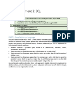 DBS1 Assignment 2: SQL: Deadline