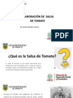 Elaboracion de Salsa de Tomate PDF