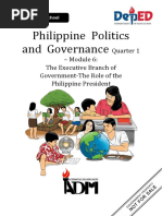 Philippine Politics and Governance