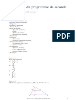 Maths Revisions 29 Ex + Correction