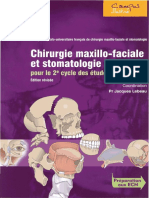 Chirurgie Maxillo-Faciale Et Stomatologie Pour Le 2e Cycle Des Études Médicales PDF