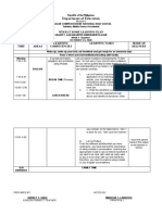 Department of Education: Weekly Home Learning Plan