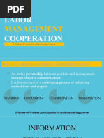 MODULE - Labor Management Cooperation