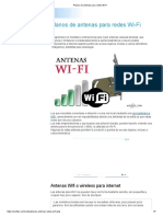 Planos de Antenas para Redes Wi-Fi