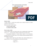 Random Variable Modified PDF