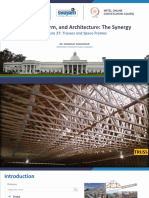 LECTURE - 27-Trusses and Space Frames