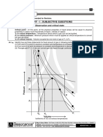 Gaseous State (Real Gas) Exercise