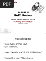 HAP1 Review: Dr. Garry Niedermayer