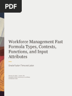 Workforce Management Fast Formula Types, Contexts, Functions, and Input Attributes