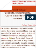 8.craniul-Notiuni Generale, Compartimente