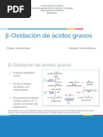 Oxidacion de Acidos Grasos - Verónica 1