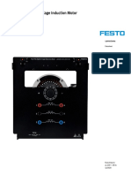 Four-Pole Squirrel-Cage Induction Motor 579493 (8221-05) : Labvolt Series Datasheet