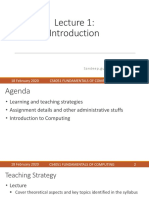 18 February 2020 Cs4051 Fundamentals of Computing 1: Sandeep Gurung Sandeep - Gurung@icp - Edu.np