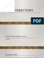 HYSTERECTOMY Tuazon Sapan