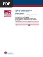 Monthly Example Calcs