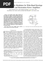 Efficient Supply Modulator For Wide-Band Envelope Elimination and Restoration Power Amplifiers