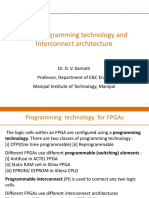 FPGA Programming Technology and Interconnect Architecture