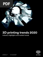 3D Printing Trends 2020: Industry Highlights and Market Trends