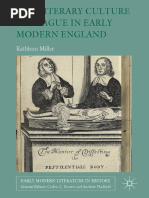 (Early Modern Literature in History) Kathleen Miller (Auth.) - The Literary Culture of Plague in Early Modern England-Palgrave Macmillan Uk (2016) PDF