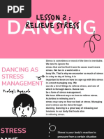 G12 Lesson 3 Dancing Relieve Stress PDF