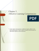 Affective Learning Competencies: Prepared By: Jolina Arandia Sharie Mae H. Jeciel