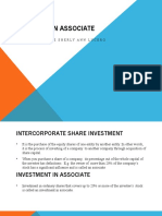 Investment in Associate: Prepared by Joyce Sherly Ann Lucero