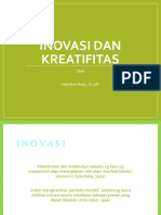 Inovasi Dan Kreatifitas