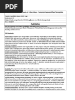 Millicent Atkins School of Education: Common Lesson Plan Template