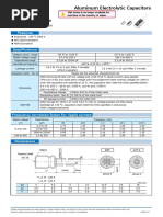 Aluminum Electrolytic Capacitors Radial Lead Type A