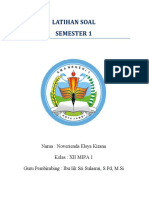 Latihan Soal Semester 1 Kelas XII