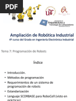 ARI Tema 7 Programación de Robots PDF