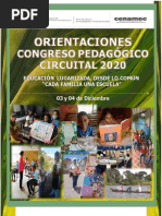 Orientaciones Congreso Pedagogico Circuital 2020 08-11-2020