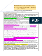 2do Grado. Comprobamos Nuestros Aprendizajes. Comprensión de Textos Escritos-Prueba de Salida-Lo Sube A Patmos