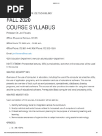 214 Course Syllabus