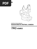 Topcon TRC NW6S User Manual