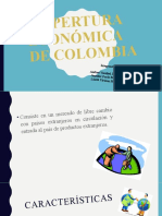 Apertura Económica