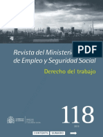 La Relacion Laboral Especial de Los Arti PDF