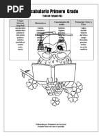 Vocabulario - 3 TRIMESTRE