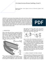 Torsional Buckling of I Beam PDF