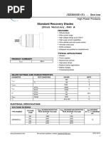 Standard Recovery Diodes: JZZX860D (U) .. Series