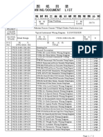 图 纸 目 录 Drawing/Document List