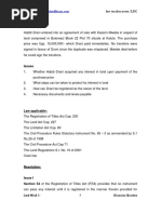 Law Teacher notes/LDC: Land Week 1: 1 Discussion Question