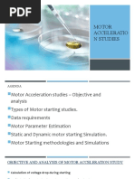 Motor Acceleration Studies