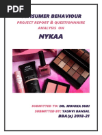 Nykaa: Consumer Behaviour