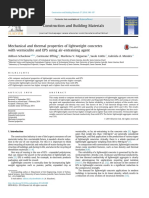 Mechanical and Thermal Properties of Lightweight Concretes With Vermiculite and EPS Using Air-Entraining Agent