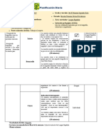 Planificación Diaria Hodalquis