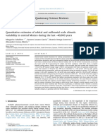 Caballero Et Al. (2019) - Millenial Scale Climatic Variability in Central Mexico (40,000 Ybp)