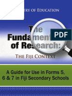 Fundamentals of Research