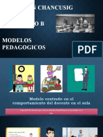 Modelos Pedagógicos